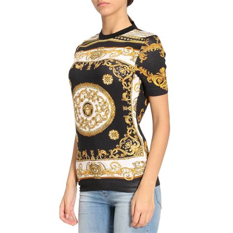 womens versace shirts|versace tops women on sale.